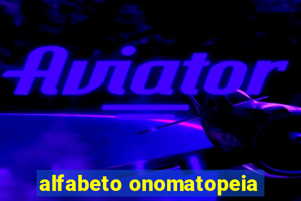 alfabeto onomatopeia